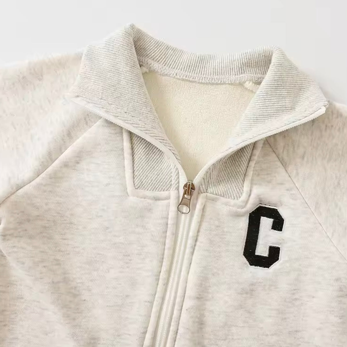 RELAXED TRACKSUIT STYLE ROMPER