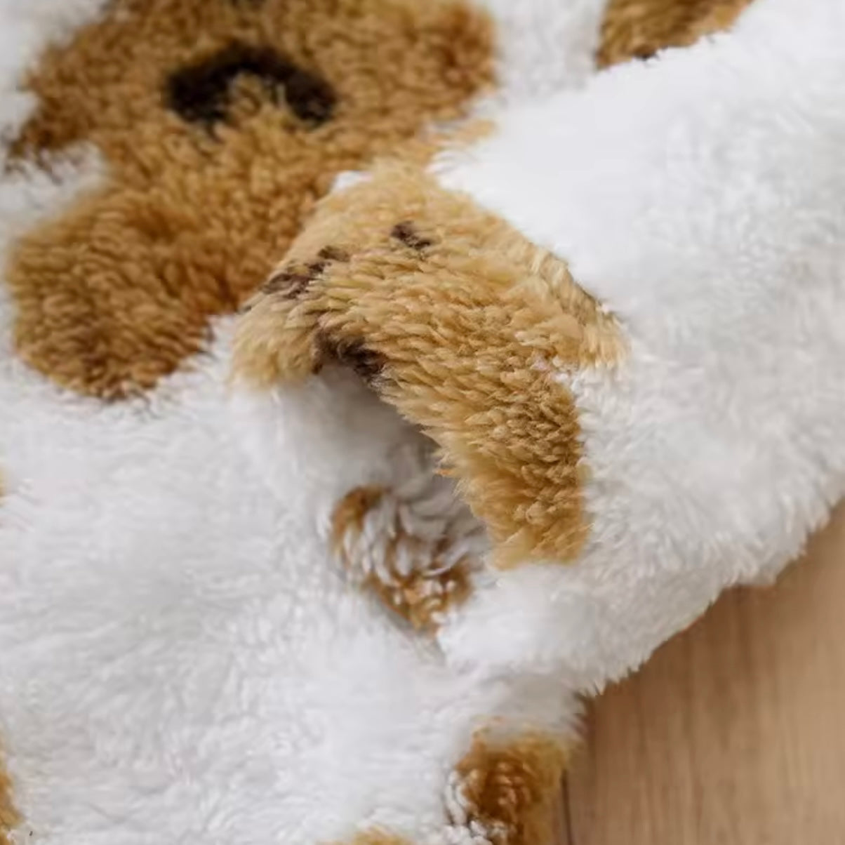 WHITE FLUFFY BEAR FULL BODY