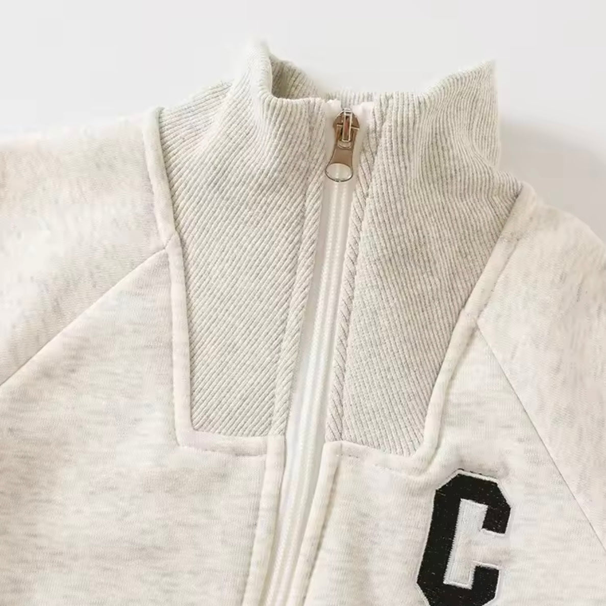 RELAXED TRACKSUIT STYLE ROMPER
