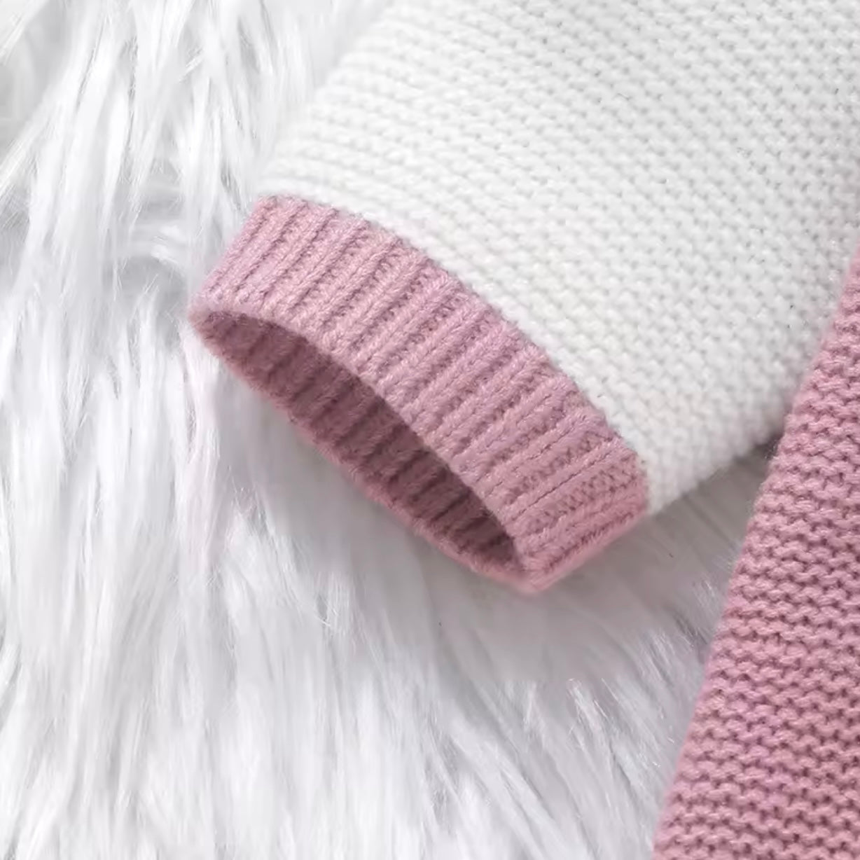 PINK BOW ALL IN ONE HAT SET