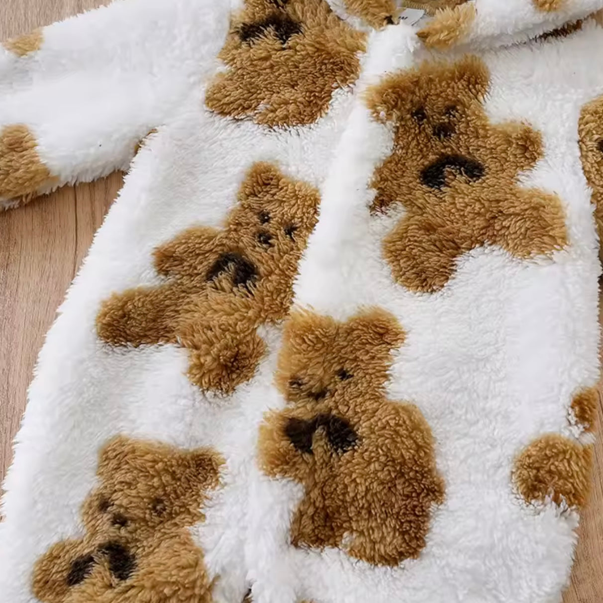 WHITE FLUFFY BEAR FULL BODY